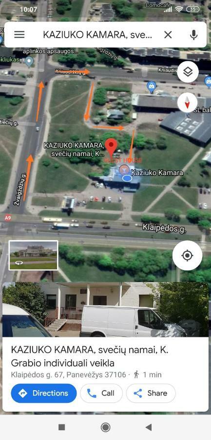 Panevėžys Guest House Kamara מראה חיצוני תמונה